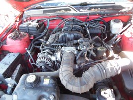2008 FORD MUSTANG RED CPE 4.0L AT F18029